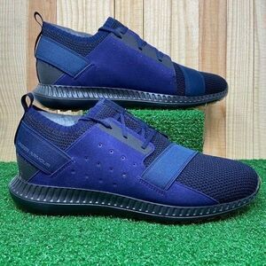 NEW Under Armour 3019813-400 Threadborne Shift Heathered Navy Mens SZ 10